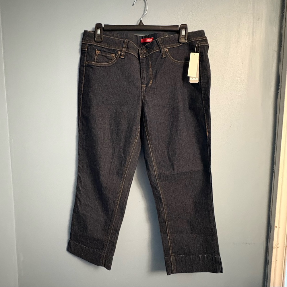 BONGO Dark Blue Ankle Jeans